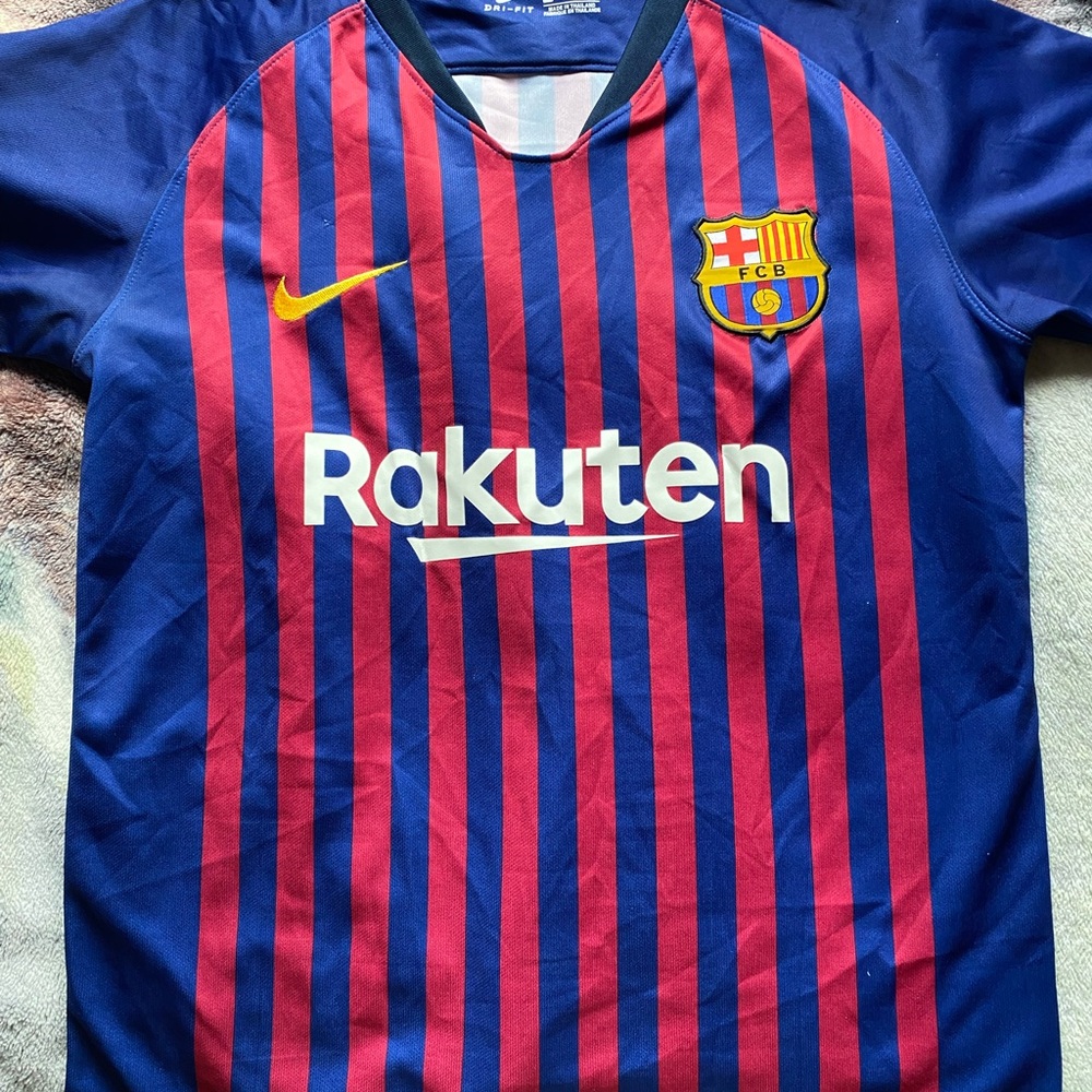 Nike FC Barcelona Jersey Blue and Red